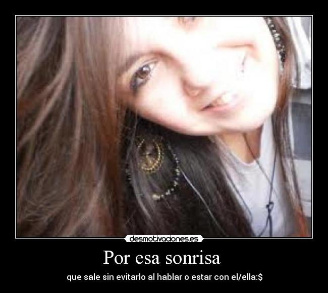 Por esa sonrisa  - 