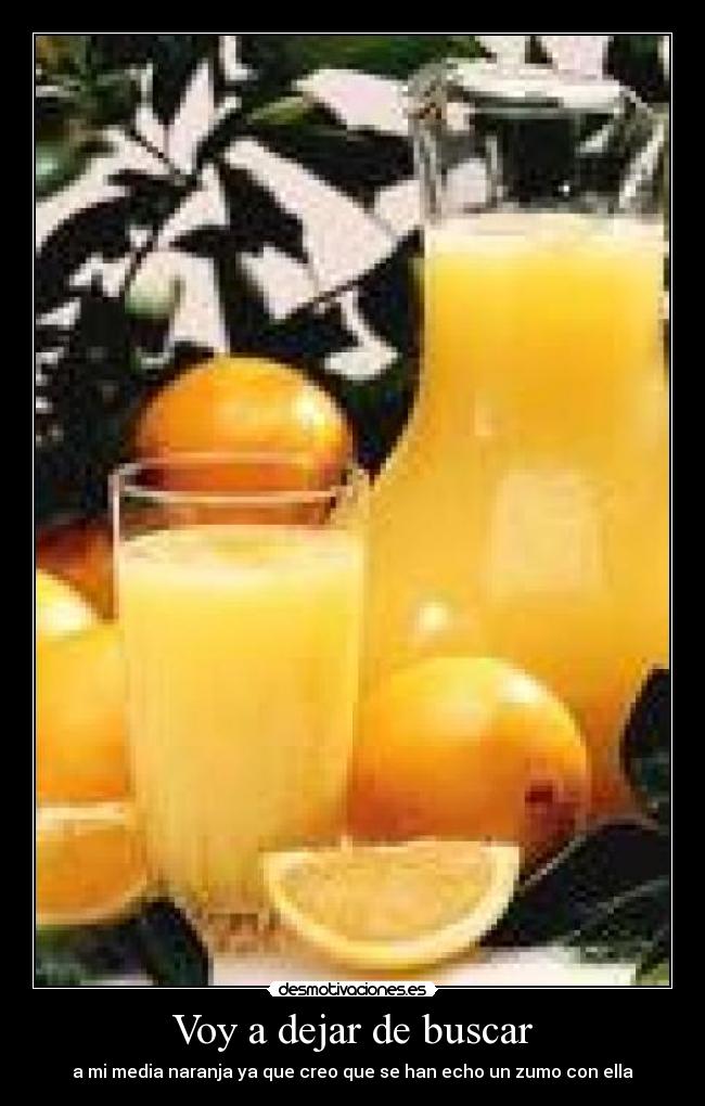 Voy a dejar de buscar -