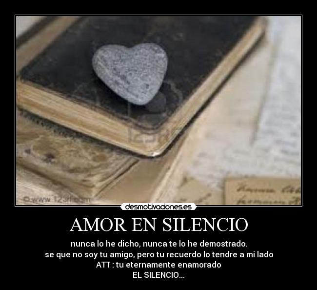 AMOR EN SILENCIO -
