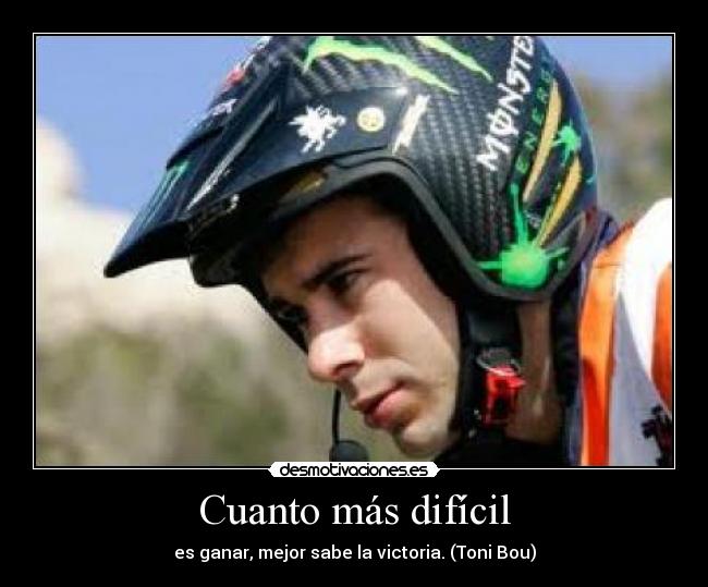 Cuanto más difícil -