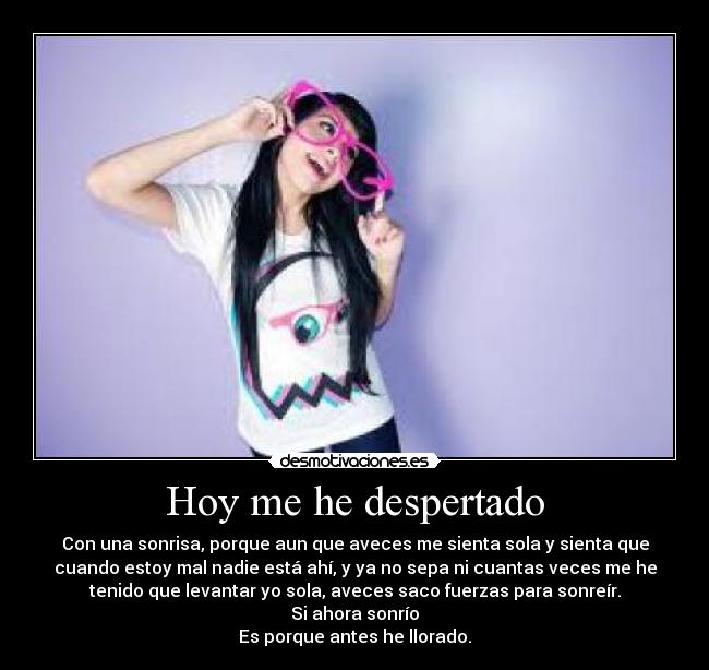 Hoy me he despertado - 