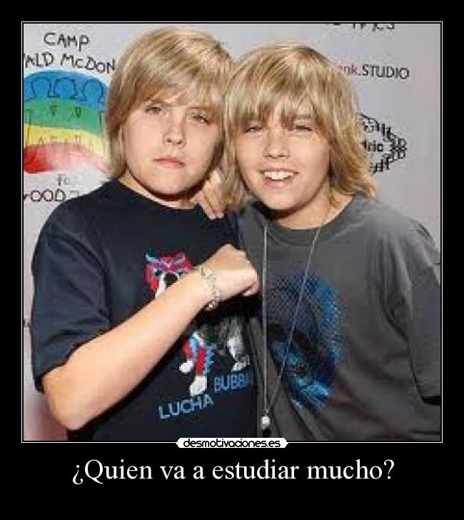 ¿Quien va a estudiar mucho? - 