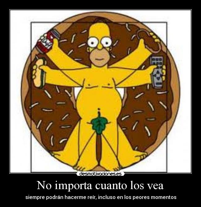 No importa cuanto los vea - 