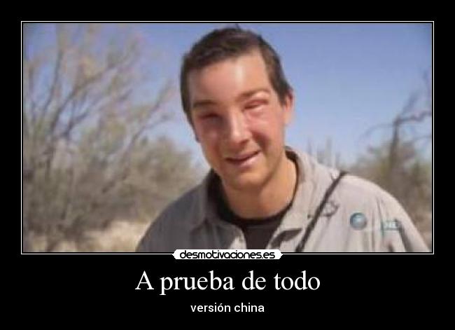 A prueba de todo - versión china
