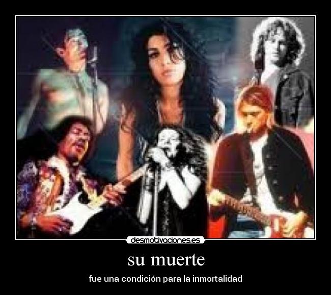 su muerte -