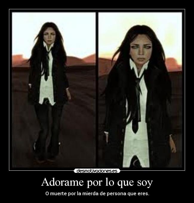 Adorame por lo que soy -