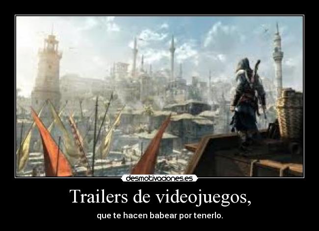 Trailers de videojuegos, - 