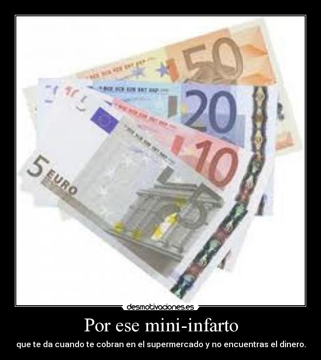 carteles dinero desmotivaciones