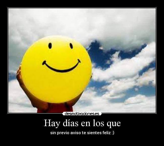 Hay días en los que - 