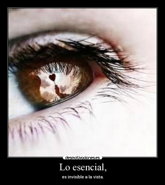 Lo esencial, -