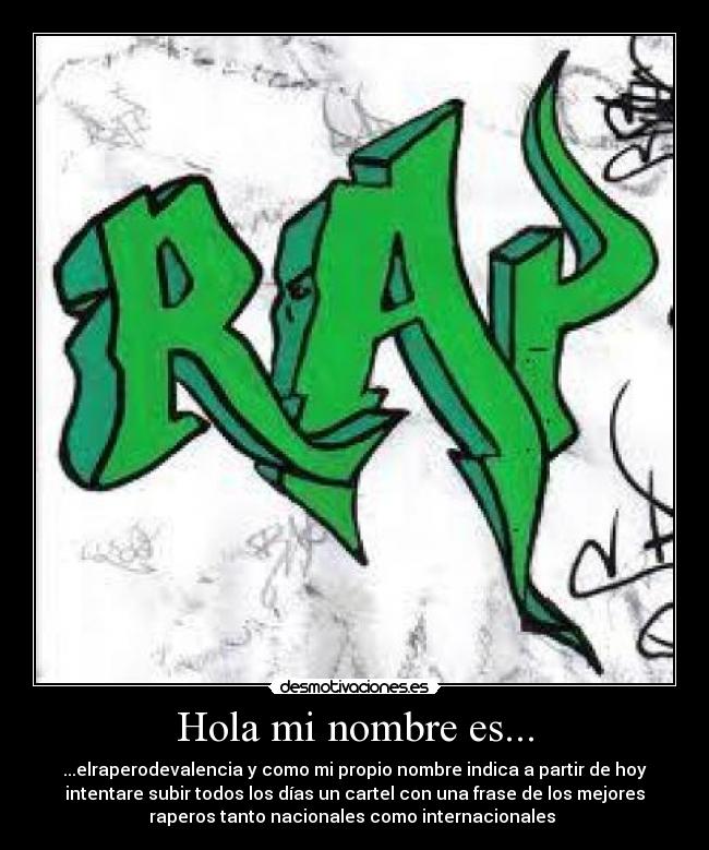 Hola mi nombre es... - 