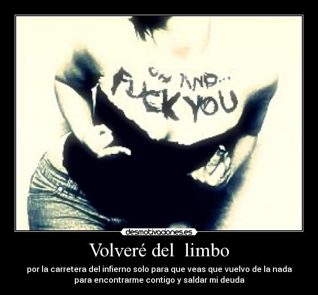 Volveré del limbo -
