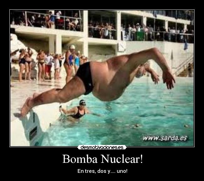 Bomba Nuclear! - En tres, dos y.... uno!
