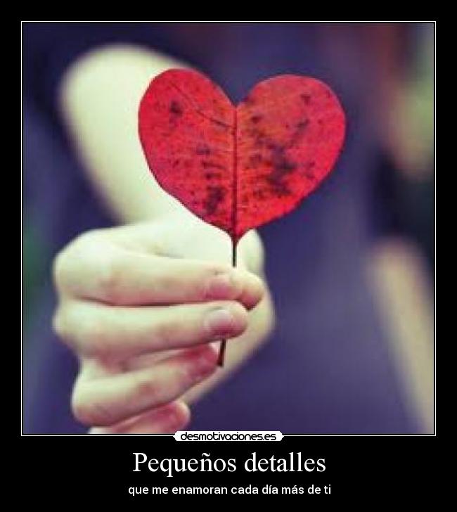 Pequeños detalles -