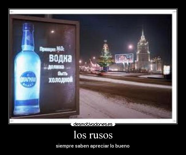 los rusos -