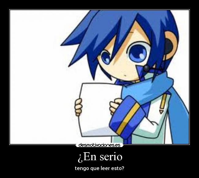 ¿En serio - 