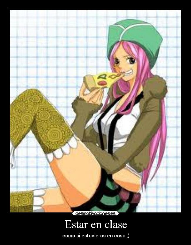 Estar en clase - 