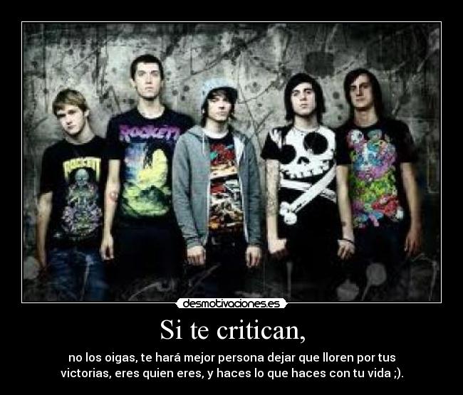 Si te critican, - 