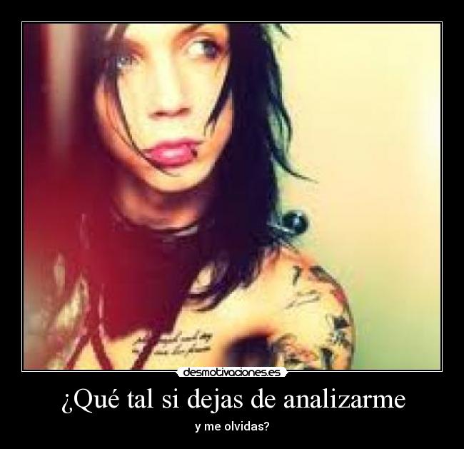 carteles andy biersack loveee desmotivaciones