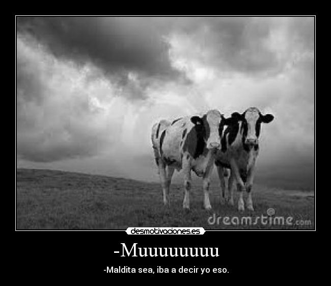 -Muuuuuuuu -