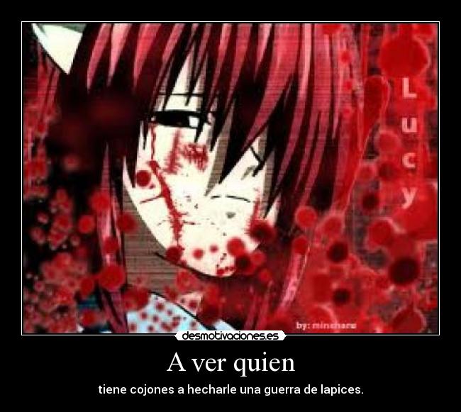 carteles elfen lied desmotivaciones