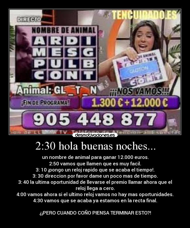 2:30 hola buenas noches... -