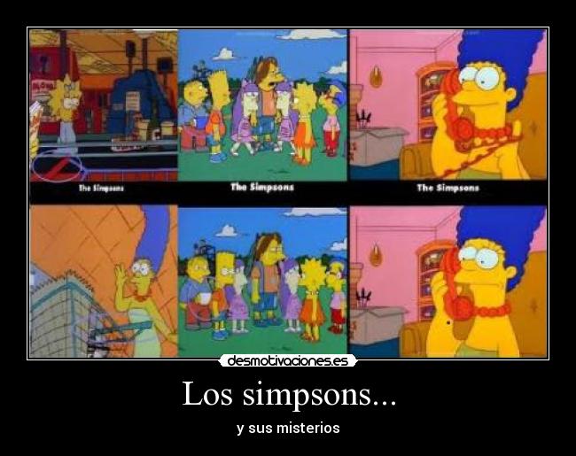 Los simpsons... - y sus misterios