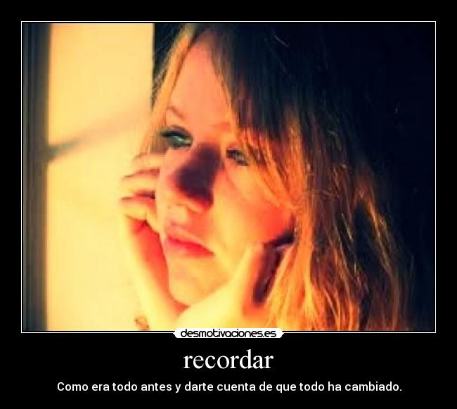 recordar -
