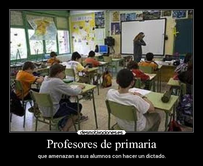 Profesores de primaria -