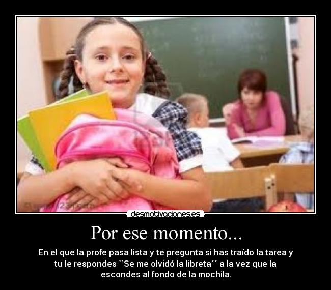Por ese momento... - 