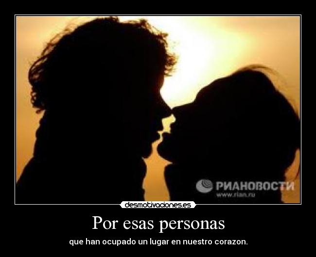 Por esas personas - 