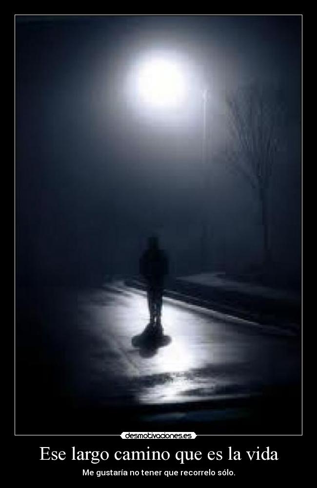 Ese largo camino que es la vida - 
