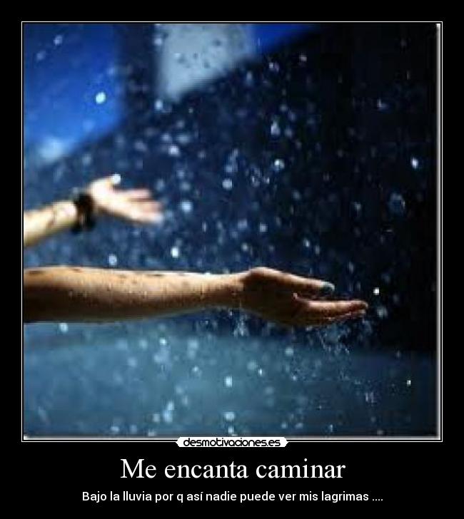 Me encanta caminar -