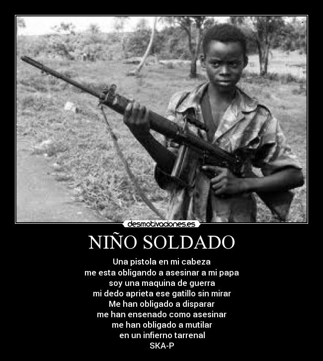 NIÑO SOLDADO - 
