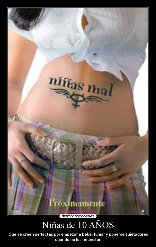 Niñas de 10 AÑOS -
