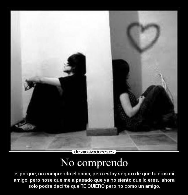 No comprendo - 