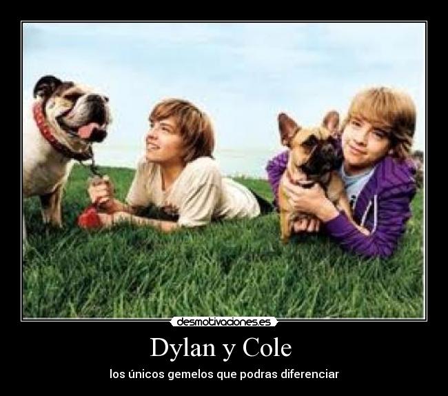 Dylan y Cole  - los únicos gemelos que podras diferenciar