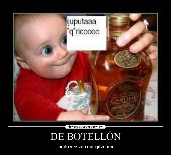 carteles botellon desmotivaciones