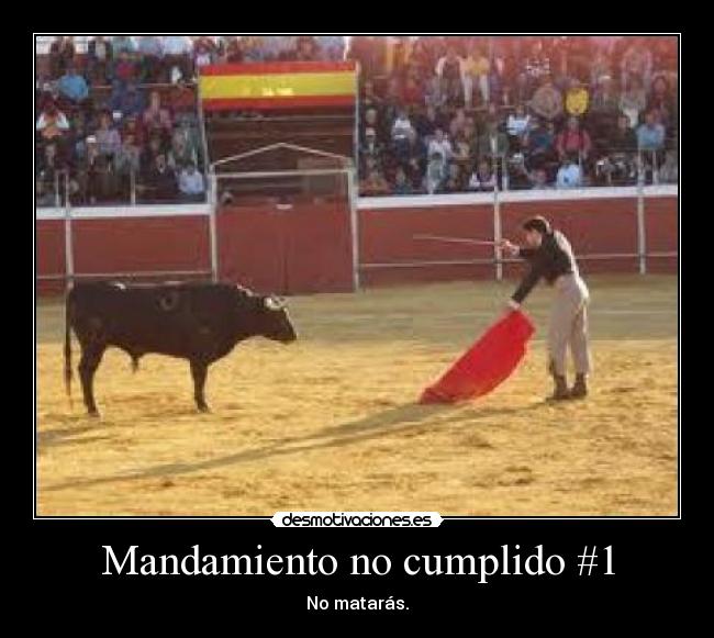 Mandamiento no cumplido #1 -