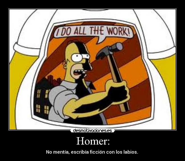 carteles homer desmotivaciones