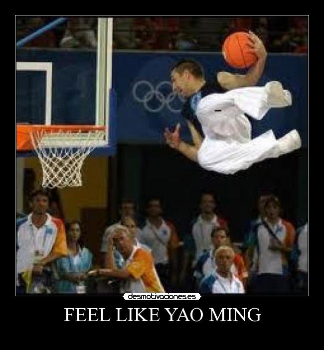 FEEL LIKE YAO MING -
