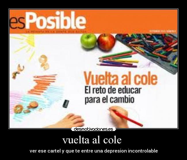 vuelta al cole  - 