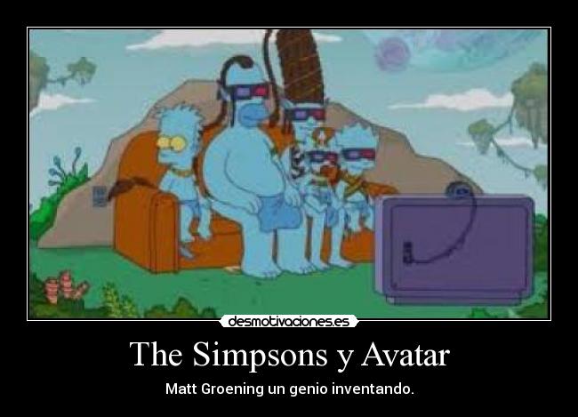 The Simpsons y Avatar -