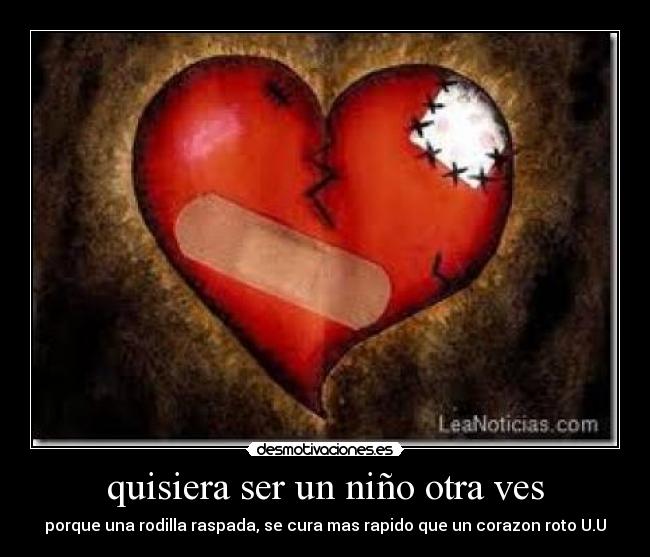quisiera ser un niño otra ves -