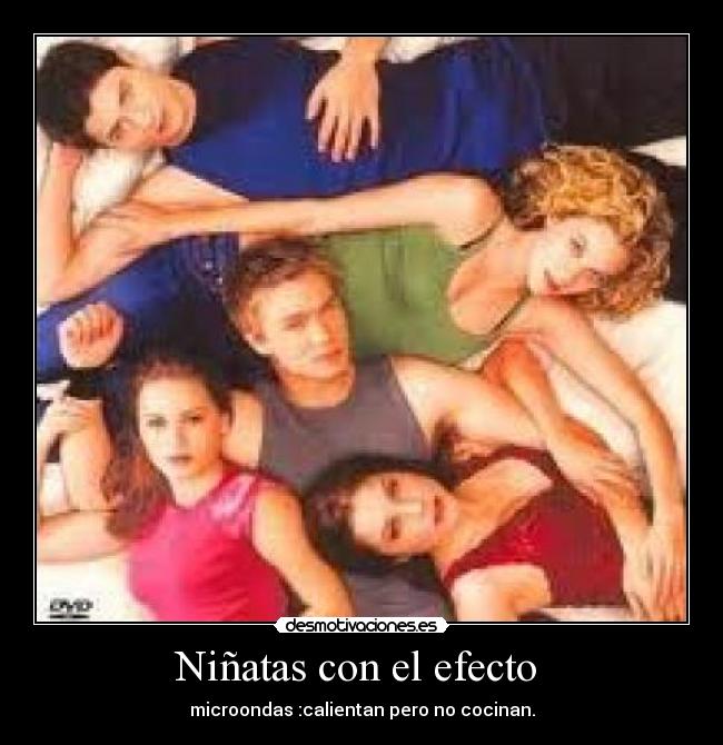 Niñatas con el efecto -