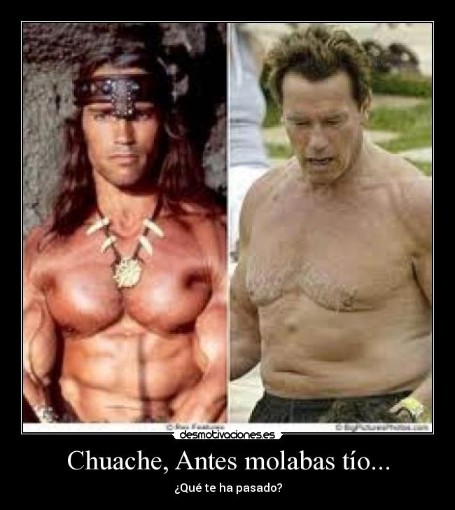 Chuache, Antes molabas tío... - ¿Qué te ha pasado?