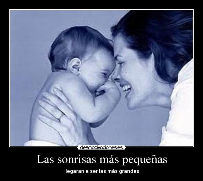 Las sonrisas más pequeñas -