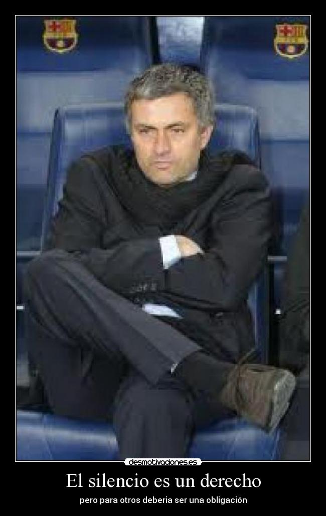 El silencio es un derecho Desmotivaciones