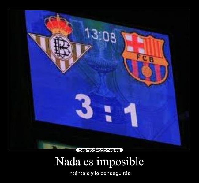 Nada es imposible -