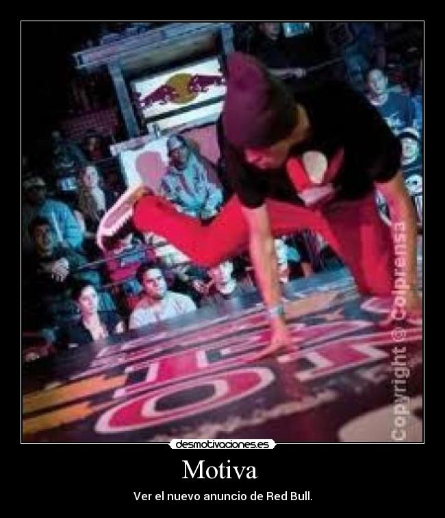 Motiva - Ver el nuevo anuncio de Red Bull.